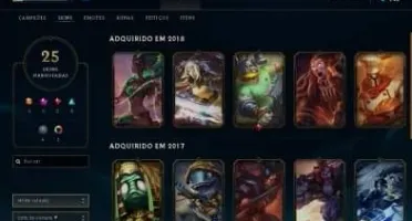 Conta Lol gold V