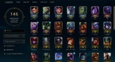 Conta Lol gold V