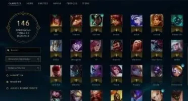 Conta Lol gold V