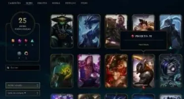 Conta Lol gold V