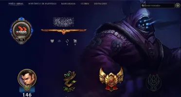 Conta Lol gold V