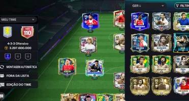 Conta FC Mobile GER 110 | Elenco 3.3 Bilhões | Vários 111+