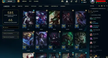 Conta league of legends 358 skin