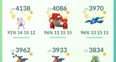 Conta 41 Pokémon Go Mystic