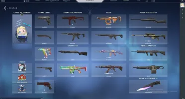 Conta smurf valorant COM SKIN e email nao confirmado