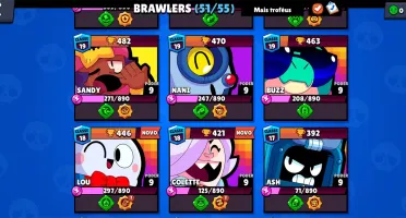 Conta brawl stars