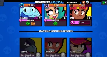 Conta brawl stars