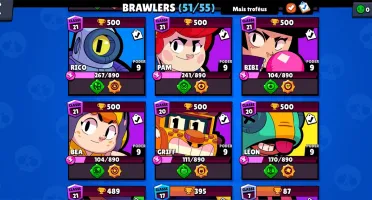 Conta brawl stars