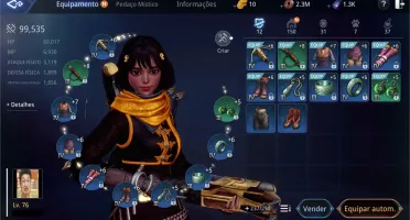 Arbalista lvl 76 100k PP