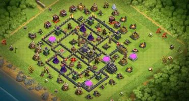 Conta Clash of Clans CV 9