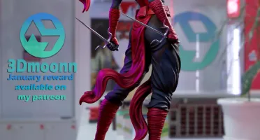 Elektra 3Dmoonn - Stl 3D