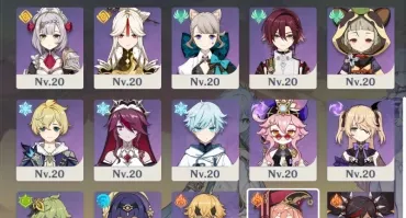 Conta Genshin EndGame Ayaka+BIs, Nahida+Bis,Nilou+Bis e mt+