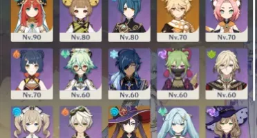 Conta Genshin EndGame Ayaka+BIs, Nahida+Bis,Nilou+Bis e mt+