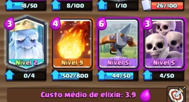 Conta Clash royale + Clash of clans