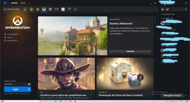 Vendo Conta Blizzard (Cold War, Warzone e Overwatch)