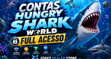 Contas Hungry Shark World (Full Acesso)