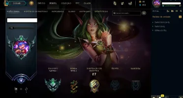 Conta Platina 1 - ex d3 - League of Legends - Lol