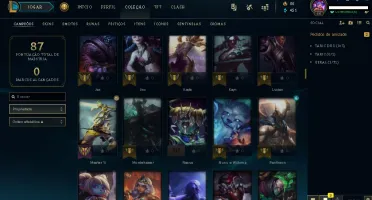 Conta Platina 1 - ex d3 - League of Legends - Lol