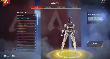 Conta com herança da wraith + skin lendária voidwalker
