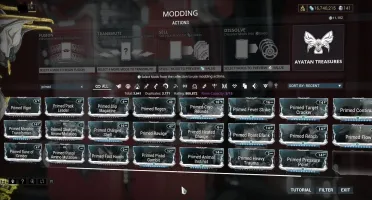 CONTA WARFRAME MAESTRIA 18