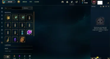 Conta lol lvl 30 unrranked - com 11k de EA + Baús e Mais...