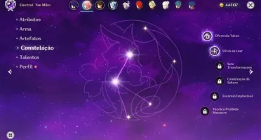 Yae Miko C2, Raiden, Eula, Zhongli, Qiqi C3, Diluc C1...