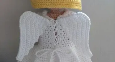 Anjinha Baby da Artesanato Flor de Lis