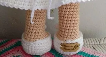Anjinha Baby da Artesanato Flor de Lis