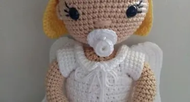 Anjinha Baby da Artesanato Flor de Lis