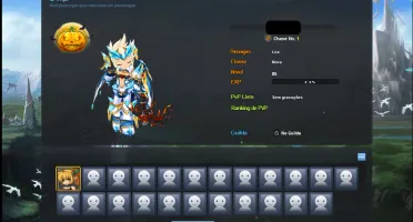 Conta do Grand Chase Classic Personagem Lire LEV 85