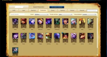 3 Contas de League of Legends
