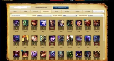3 Contas de League of Legends