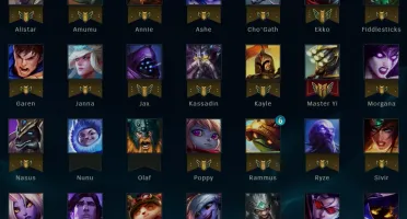 Conta UNRANKED level 30 31 campeões (MD 10 nunca feita)