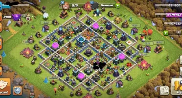 CV13 SEMI FULL CLASH OF CLANS COC TH13 BEM UPADA SKINS