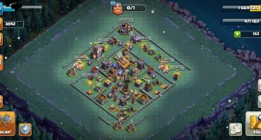CV13 SEMI FULL CLASH OF CLANS COC TH13 BEM UPADA SKINS