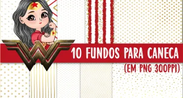 Pack Artes Mulher Maravila