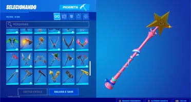 Conta Fortnite com 121 Skins + Presentes de Natal 2021