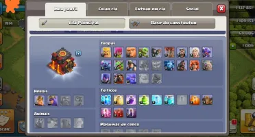 Conta Clash of clans, Royale e brawl stars