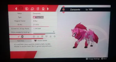 Zacian e Zamazenta shiny Pokémon Sword Shield Scarlet Violet