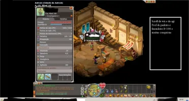 Conta dofus cra lv 190( 2 scroll) e duas prof lv 100 (2obre)