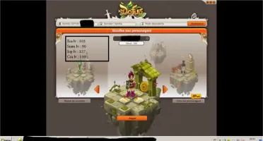 Conta dofus cra lv 190( 2 scroll) e duas prof lv 100 (2obre)