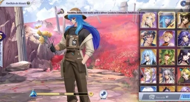 Conta Saint Seya awakening LV 70