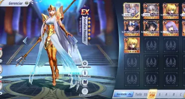 Conta Saint Seya awakening LV 70