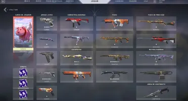 Conta Valorant Ouro 2 + SKins