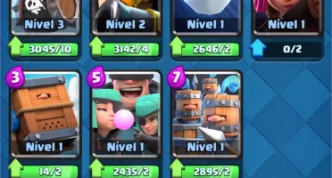 LEVEL 12 + FULL DECK + TODAS CARTAS + 1450 Gemas
