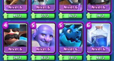 LEVEL 12 + FULL DECK + TODAS CARTAS + 1450 Gemas