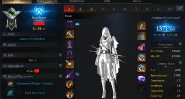 Conta Lost Ark [Kazeros]