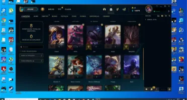 Conta lol diamante 1(e-mail não verificado)