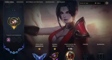 Conta lol diamante