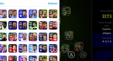 Conta de efootbal mobile full